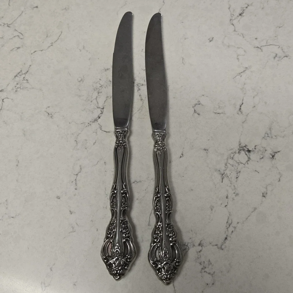 Oneida Michelangelo Heirloom Stainless Steel Flatware Mixed Lot of 13 Pieces VGC